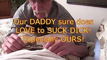 Guarda il nostro Taboo DADDY succhiare DICK